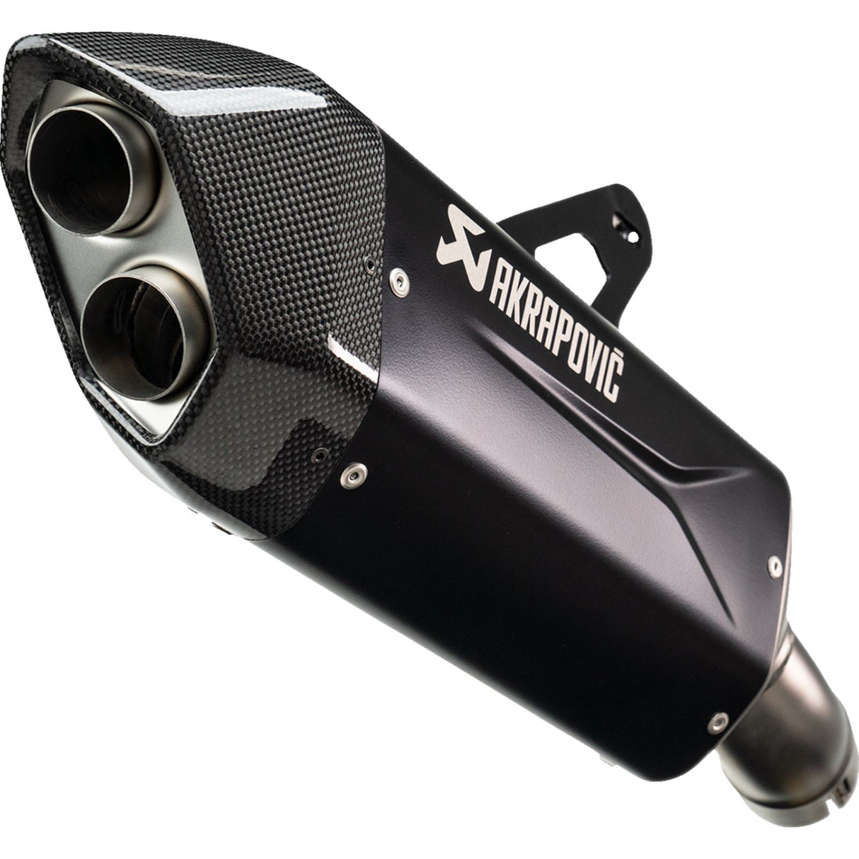 Akrapovic Slip-On Line Muffler - Titanium - Black for 2024 BMW	R 1300 GS [MPN: S-B13SO4-HJGTBL]