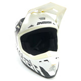 Answer A23 AR1 V2 Bold Helmet - White/Black - Youth Medium OPEN BOX [MPN: 447755]