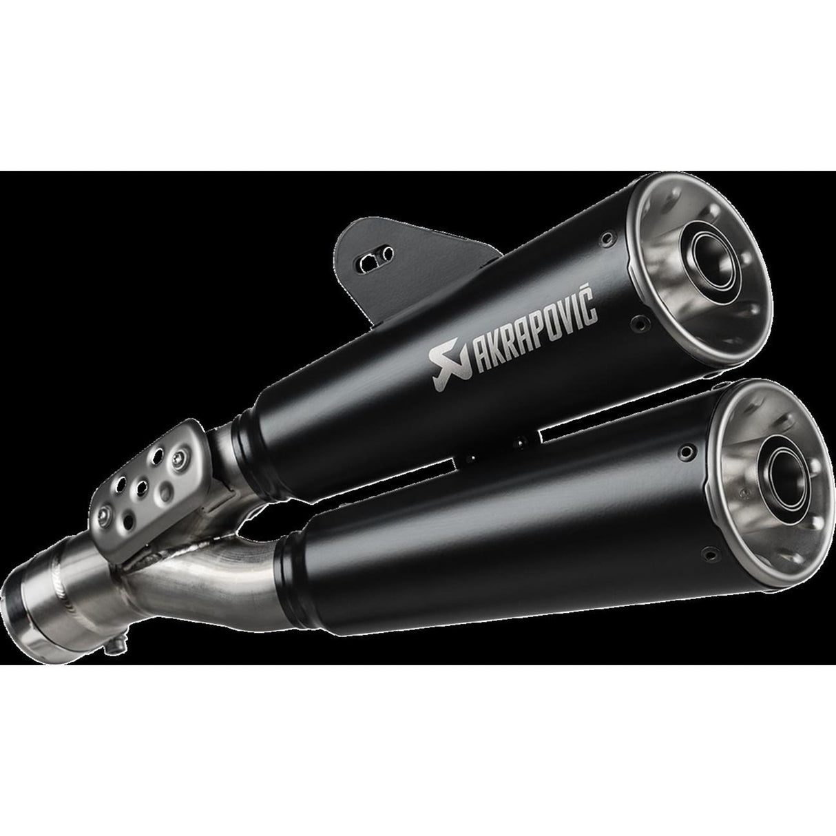 Akrapovic Slip-On Line Muffler - Black for 2024 BMW R 12 nineT/R 12 [MPN: S-B12SO25-HISSSBL]