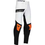 Thor Sportmode Rogue Pants - White/Orange - Size 34 OPEN BOX [MPN: 2901-11881]