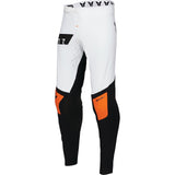 Thor Sportmode Rogue Pants - White/Orange - Size 34 OPEN BOX [MPN: 2901-11881]