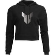 Thor Women's Noise Pullover Crop Hoodie - Black_1485474
