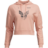 Thor Women's Iconic Pullover Crop Hoodie - Pink_1485523