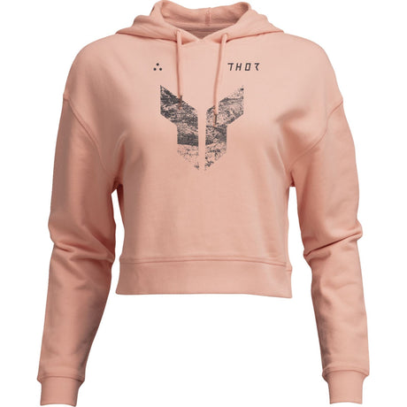 Thor Women's Iconic Pullover Crop Hoodie - Pink_1485523