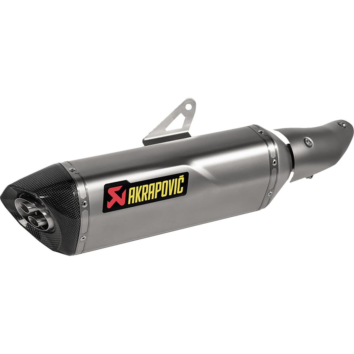 Akrapovic Slip-On Line Muffler - Titanium for Ninja 500/Z500 [MPN: S-K5SO1-HRT]