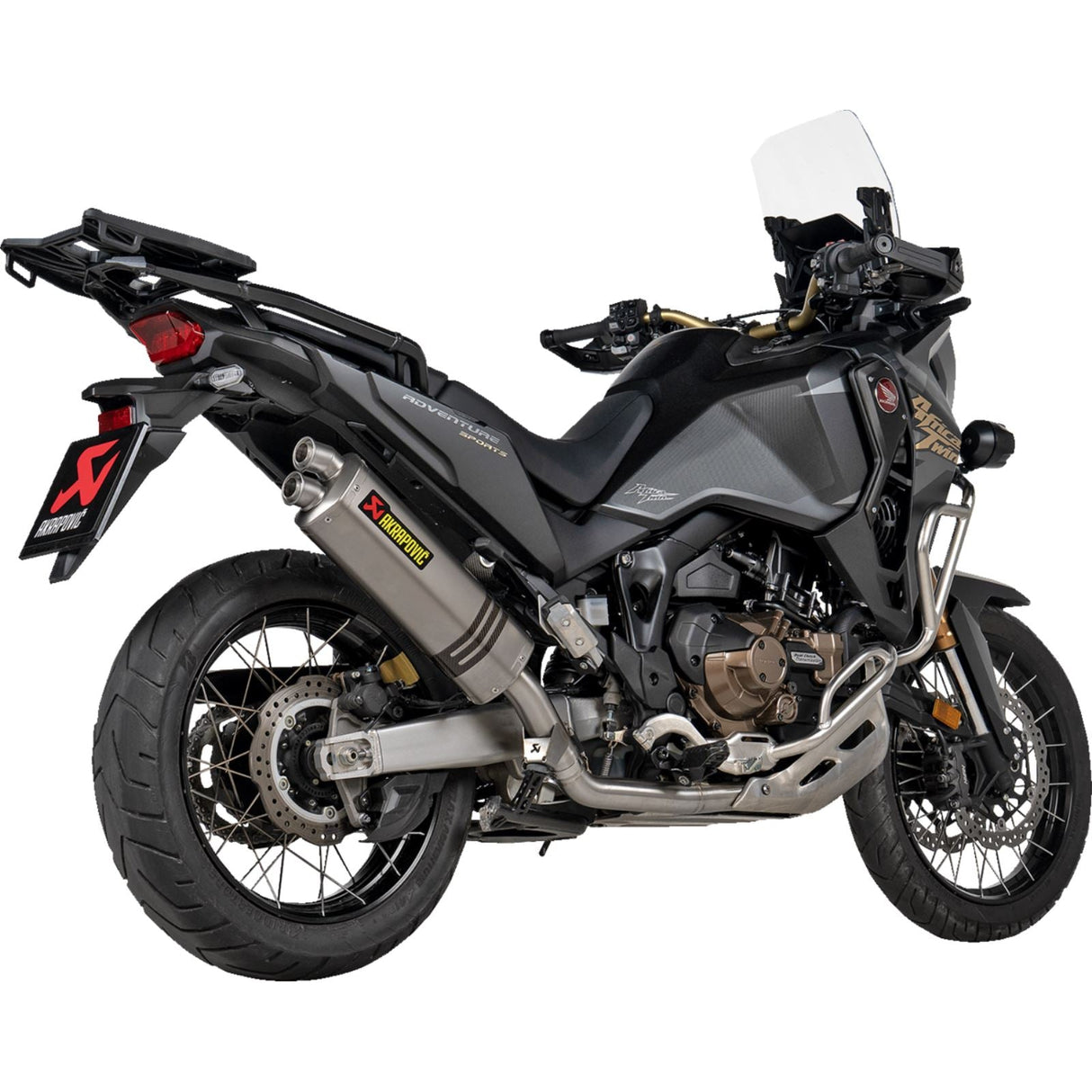 Akrapovic Racing Line Exhaust System - Titanium for CRF1100L Adventure Sport [MPN: S-H11R4-WT]