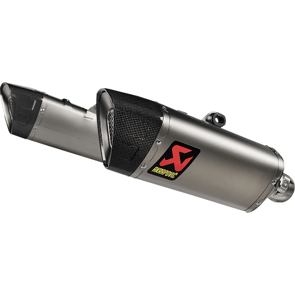 Akrapovic Slip-On Line Mufflers - Titanium for Hypermotard 698 [MPN: S-D6SO2-HAPLT]