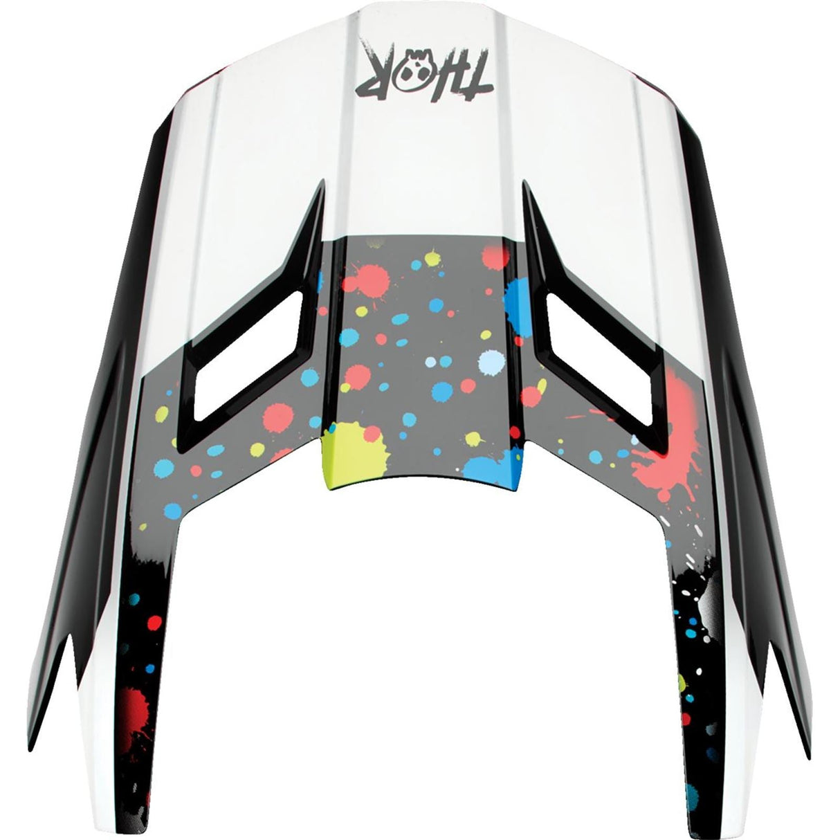 Thor Youth Fleet Visor Kit - Splat - Black [MPN: 0132-1868]