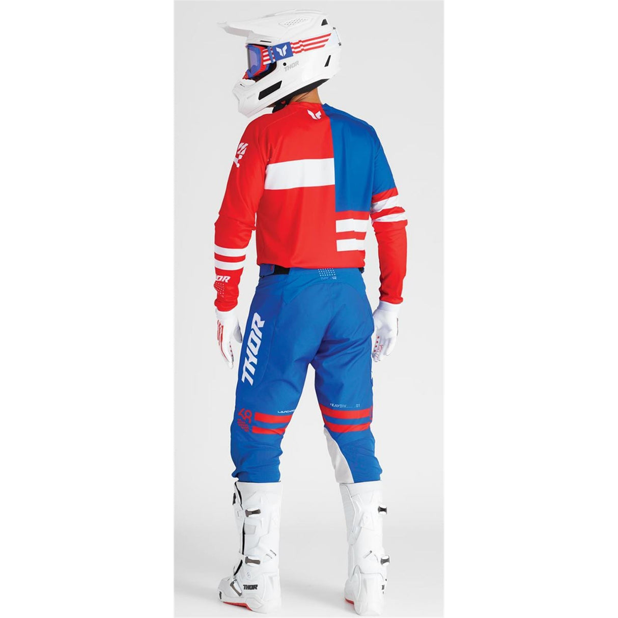 Thor Activate Goggle - Patriot - Red/White/Blue [MPN: 2601-3700]