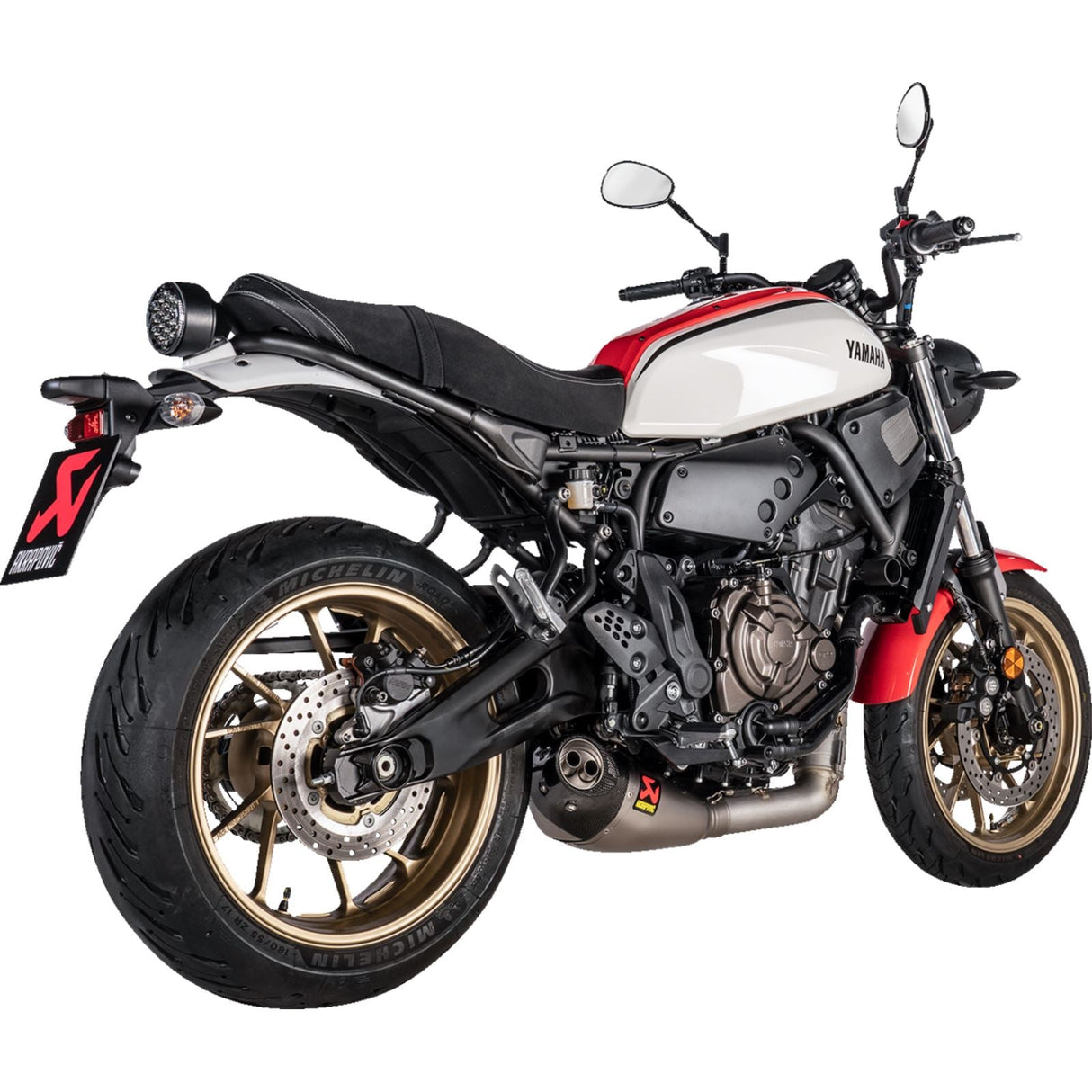 Akrapovic Racing Line Exhaust System - Titanium for Yamaha MT-07/XSR 700 [MPN: S-Y7R8-HEGEHT/1]