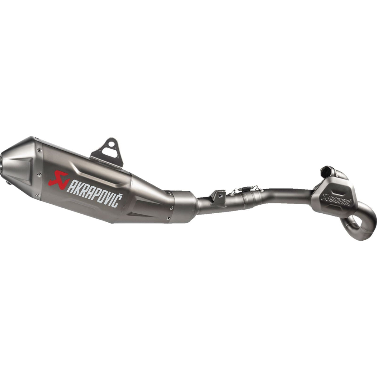 Akrapovic Evolution Line Exhaust System - Titanium for CRF450R/CRF450RX [MPN: S-H4E1-FDHLT]