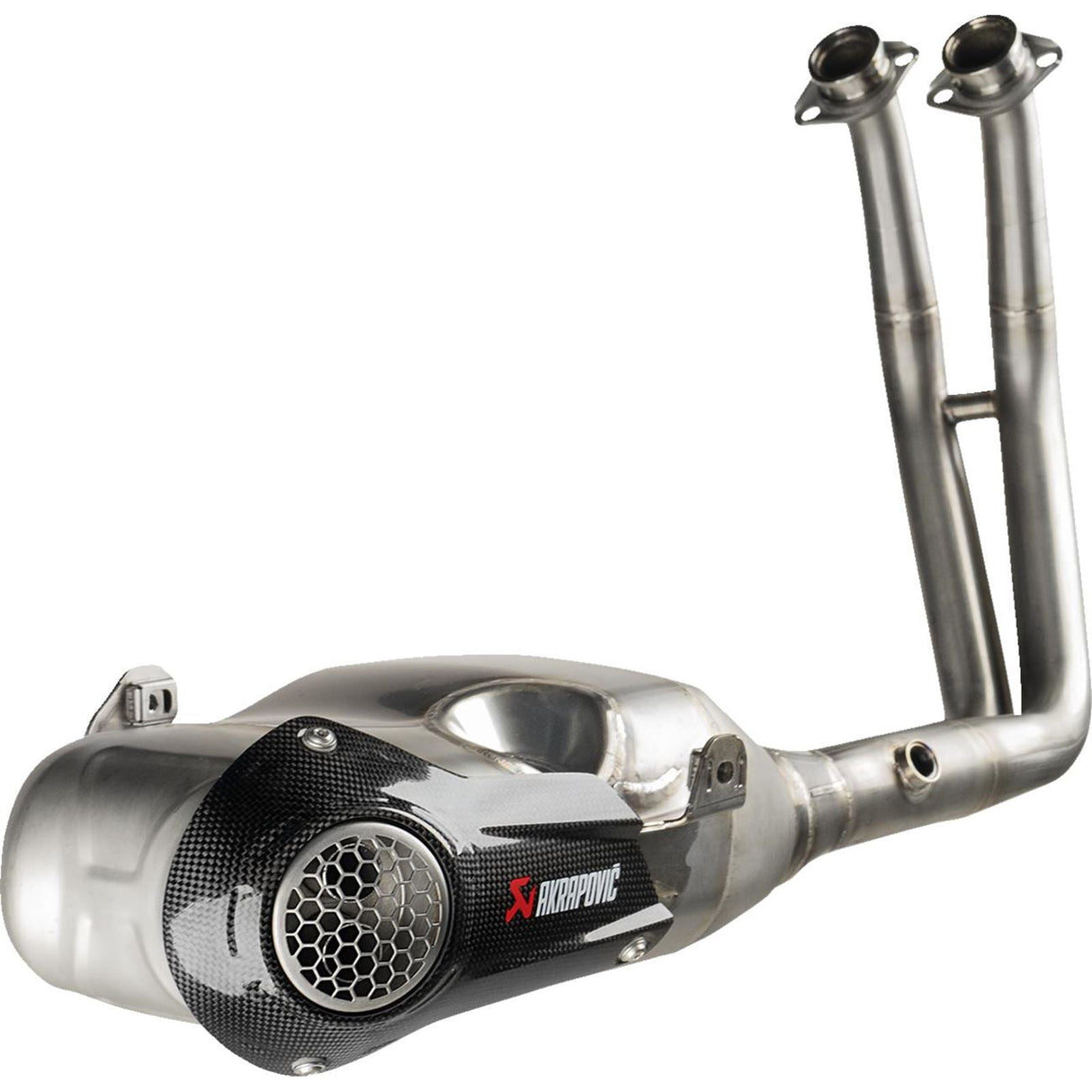 Akrapovic Racing Exhaust System - Stainless Steel for Suzuki GSX-8S/GSX-8R [MPN: S-S8R1-HHAKESS]