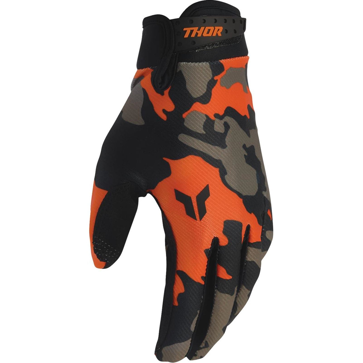 Thor LAUNCHMODE Hunter Gloves - Orange/Black