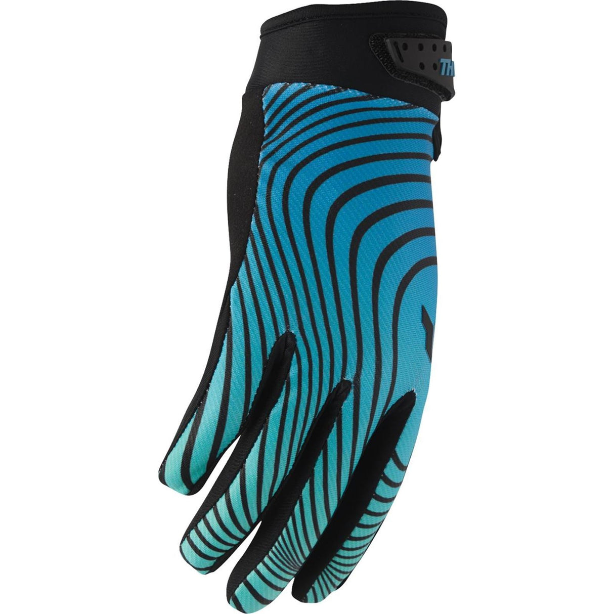 Thor LAUNCHMODE Identity Gloves - Teal/Black