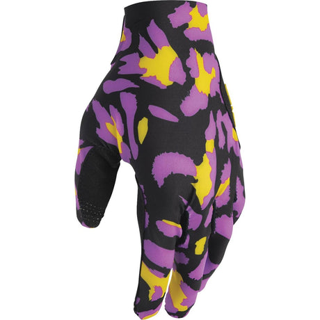 Thor SPORTMODE Cheetah Gloves - Yellow/Purple_1743133