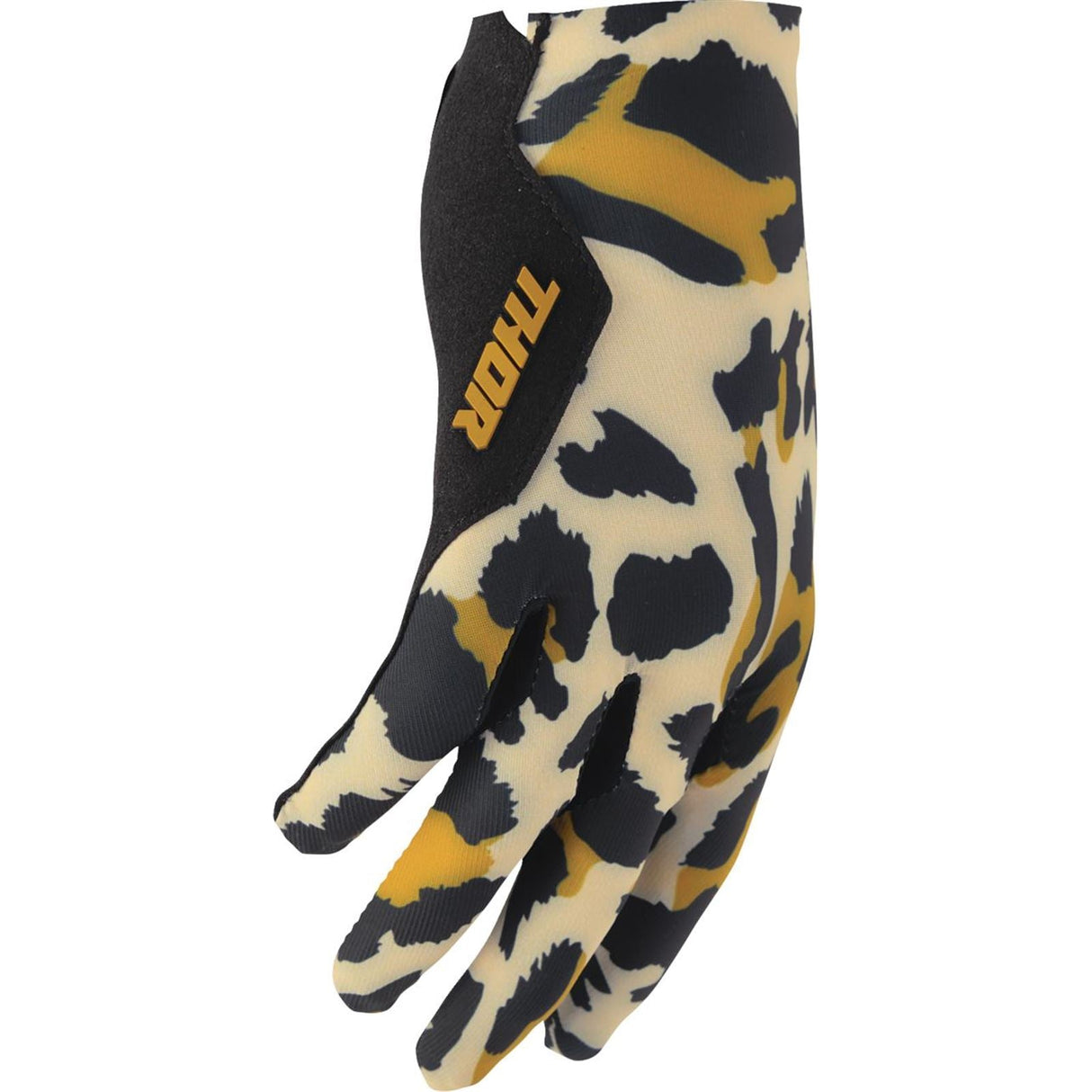 Thor Women's SPORTMODE Cheetah Gloves - Tan/Black