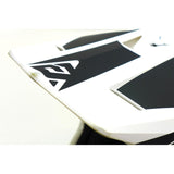 Answer A23 AR1 V2 Bold Helmet - White/Black - Youth Medium OPEN BOX [MPN: 447755]