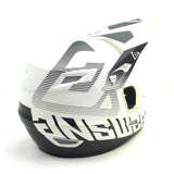 Answer A23 AR1 V2 Bold Helmet - White/Black - Youth Medium OPEN BOX [MPN: 447755]