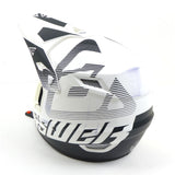 Answer A23 AR1 V2 Bold Helmet - White/Black - Youth Medium OPEN BOX [MPN: 447755]