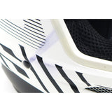 Answer A23 AR1 V2 Bold Helmet - White/Black - Youth Medium OPEN BOX [MPN: 447755]