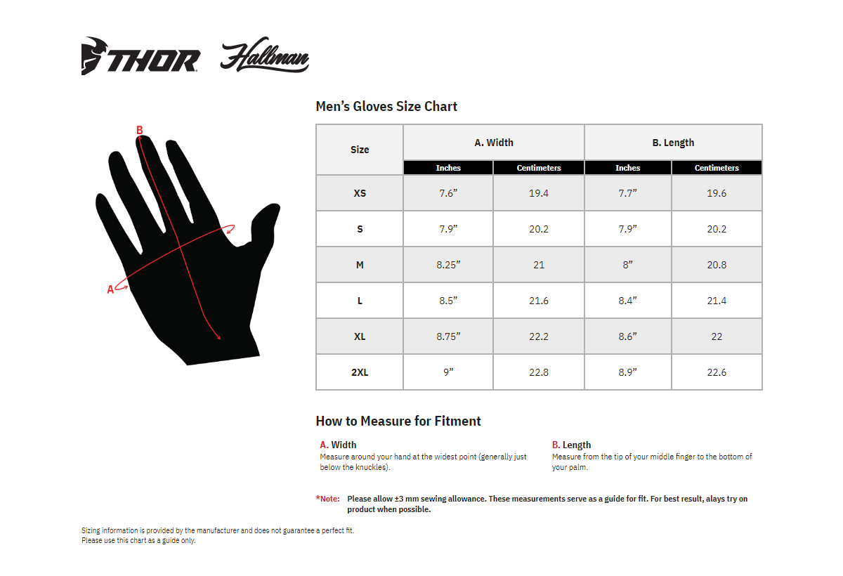 Thor Spectrum Gloves - Black - Medium [MPN: 3330-6820]