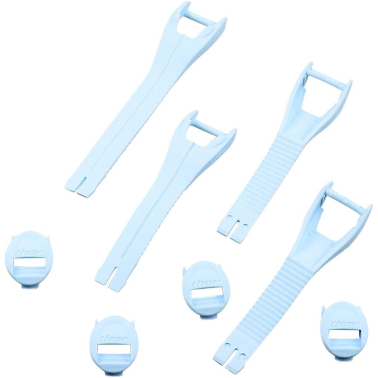 Thor Blitz XP MX Boot Straps -  Women White - 5-8 3430-0874