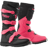 Thor Women's Blitz XP Boots -  Black/Pink - 6 3410-2228