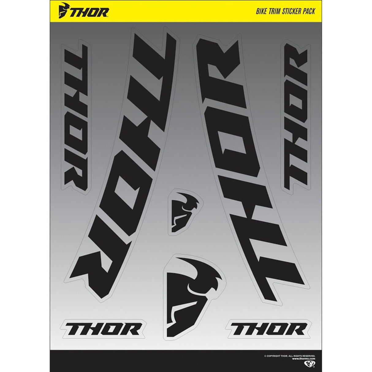 Thor Decal Sheet - Bike Trim [MPN: 4320-2027]