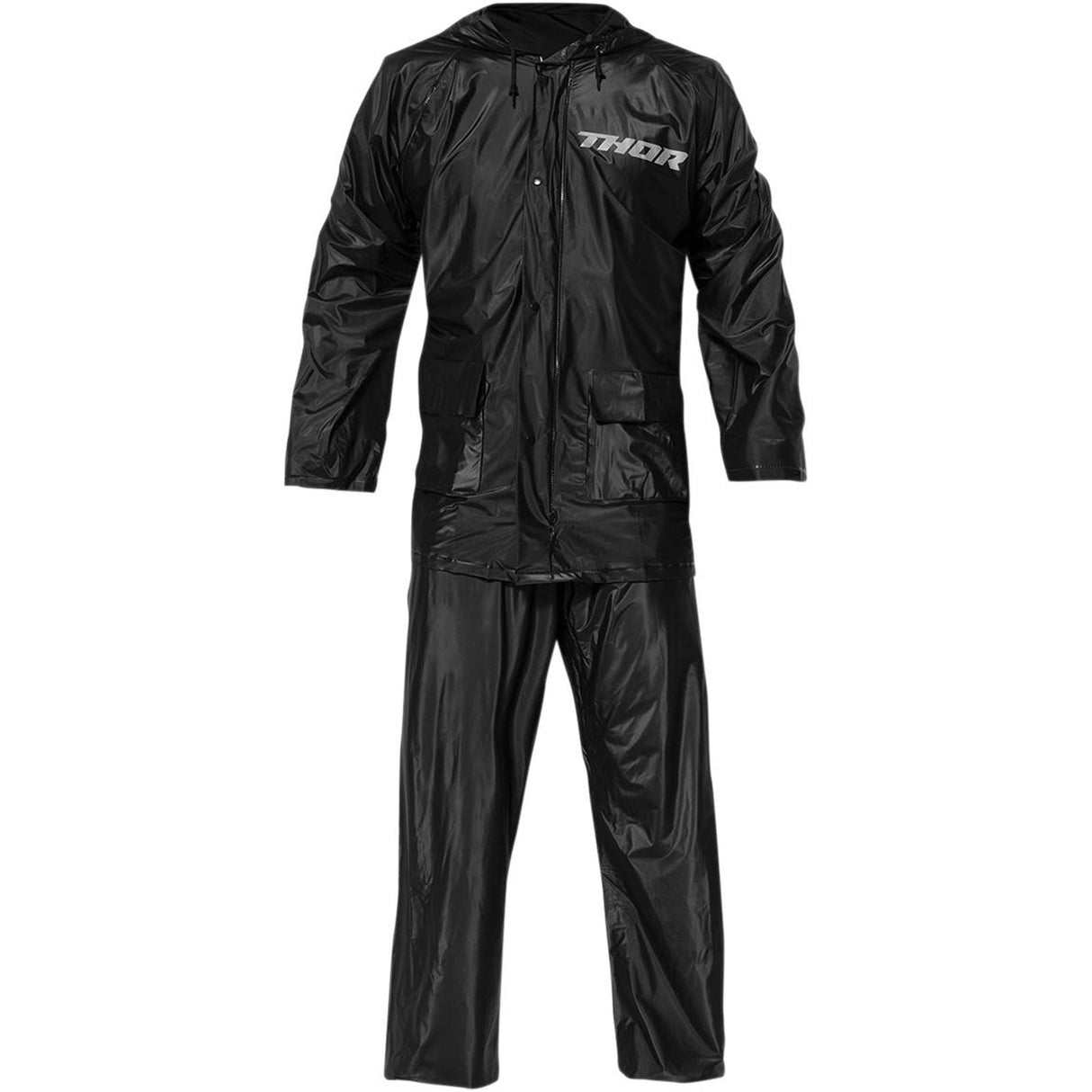 Thor PVC Rainsuit Black - Large [MPN: 2851-0465]