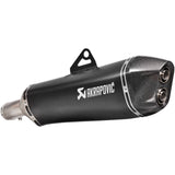 Akrapovic Muffler - Titanium - Black [MPN: S-B8SO6-HZAABL]