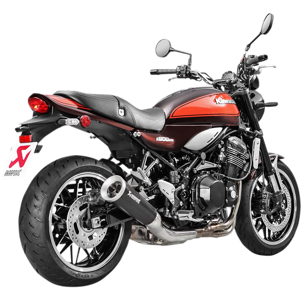 Akrapovic Muffler - Black - Titanium - Z900 RS/Cafe [MPN: S-K9SO5-HBAVTBL]