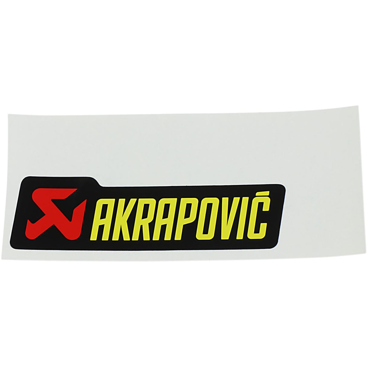 Akrapovic Replacement Sticker [MPN: P-HST12AL]
