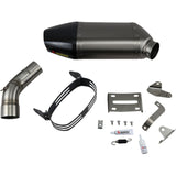 Akrapovic Muffler - Titanium - '07-'08 ZX-6R [MPN: S-K6SO5-HACT]