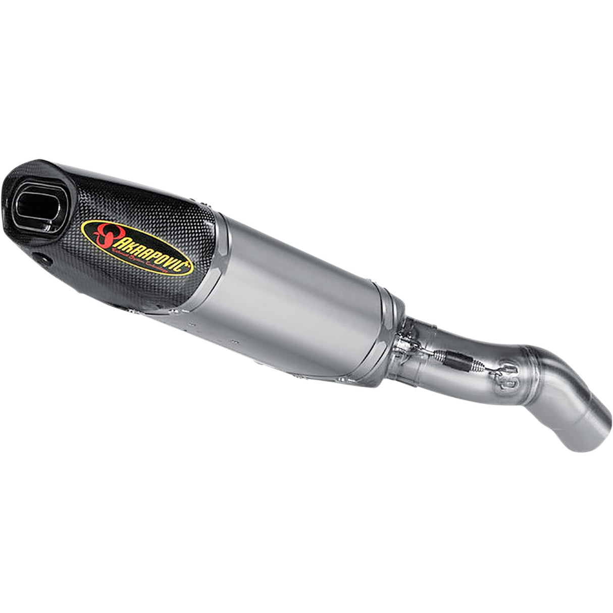 Akrapovic Muffler - Titanium - '07-'08 ZX-6R [MPN: S-K6SO5-HACT]