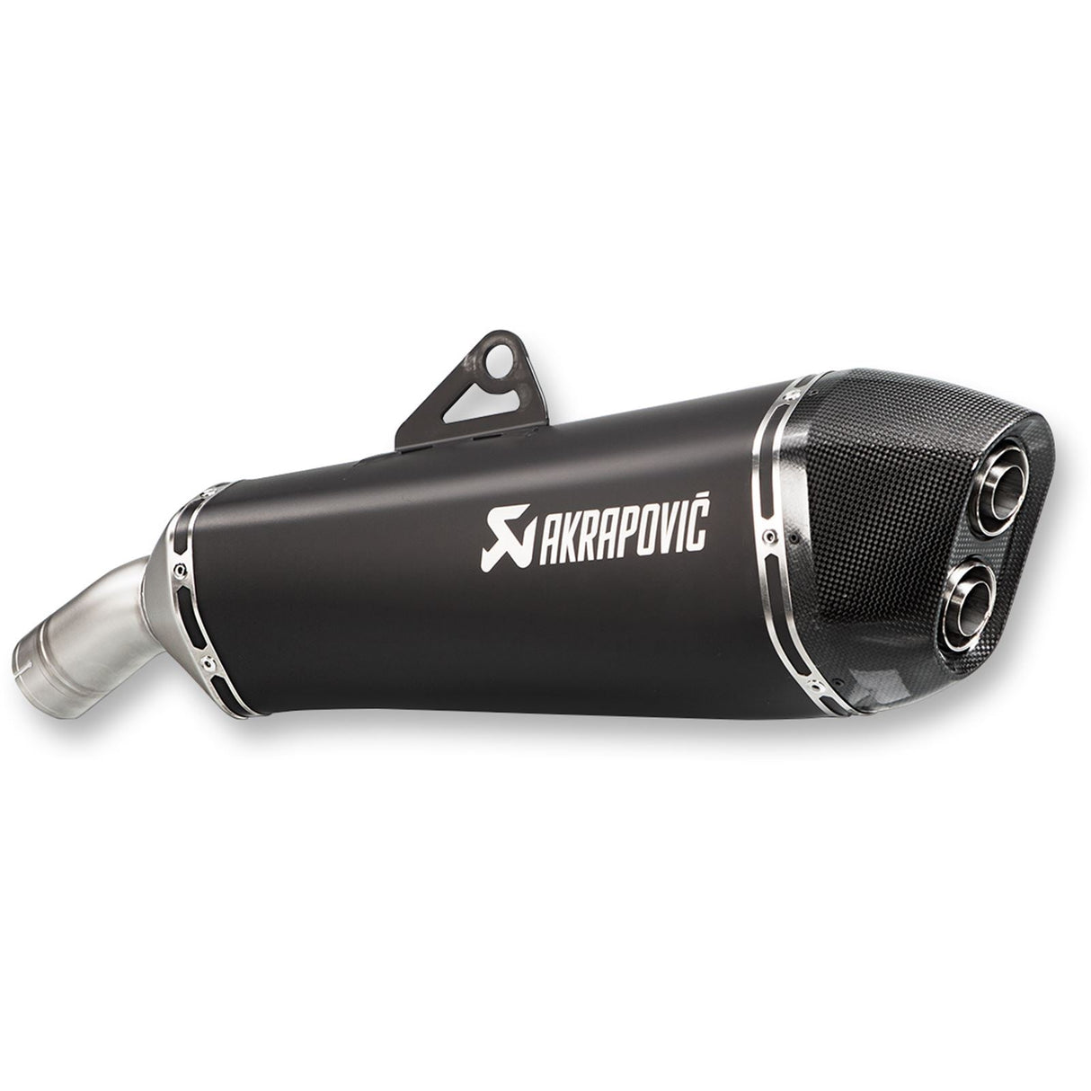 Akrapovic Muffler - Black - Titanium - F800R/GT [MPN: S-B8SO7-HZAABL]