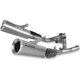 Akrapovic Titanium Mufflers for Yamaha VMX1700 V-Max'09-16 [MPN: S-Y17SO1-HBAV]