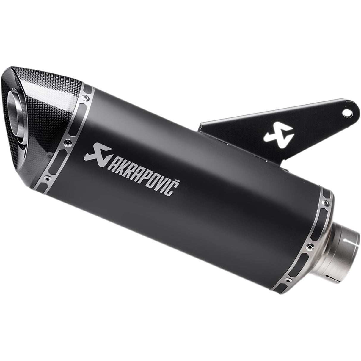 Akrapovic Titanium Muffler - Black - '14-'16 Monster 821/1200 [MPN: S-D8SO2-HRBL]