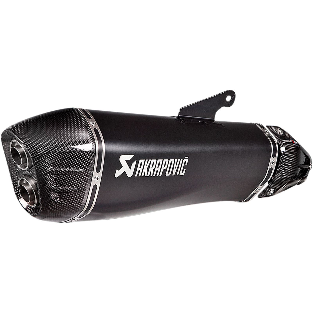 Akrapovic Muffler - Black - Titanium - '18-'19 Ninja H2 SX [MPN: S-K10SO21HRAABL]