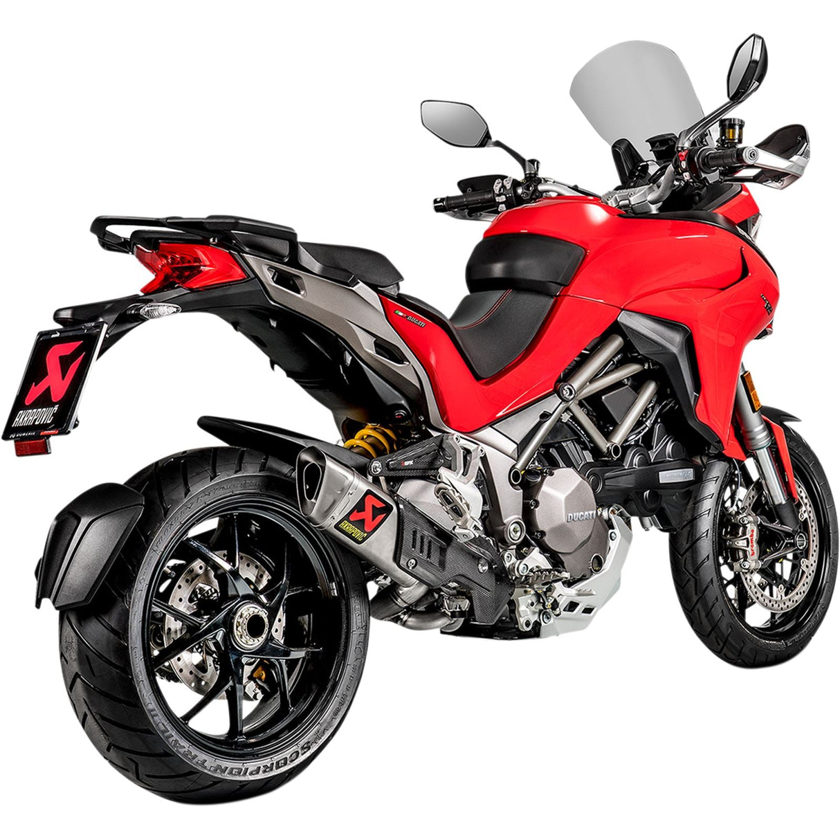 Akrapovic Muffler - Titanium - Multistrada [MPN: S-D12SO9-HAPT]