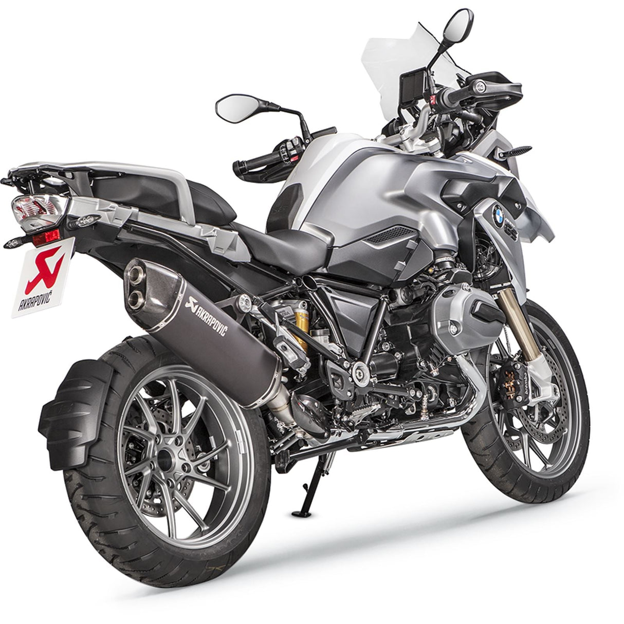 Akrapovic Muffler - Black - R1200GS/Adventure [MPN: S-B12SO16-HAABL]