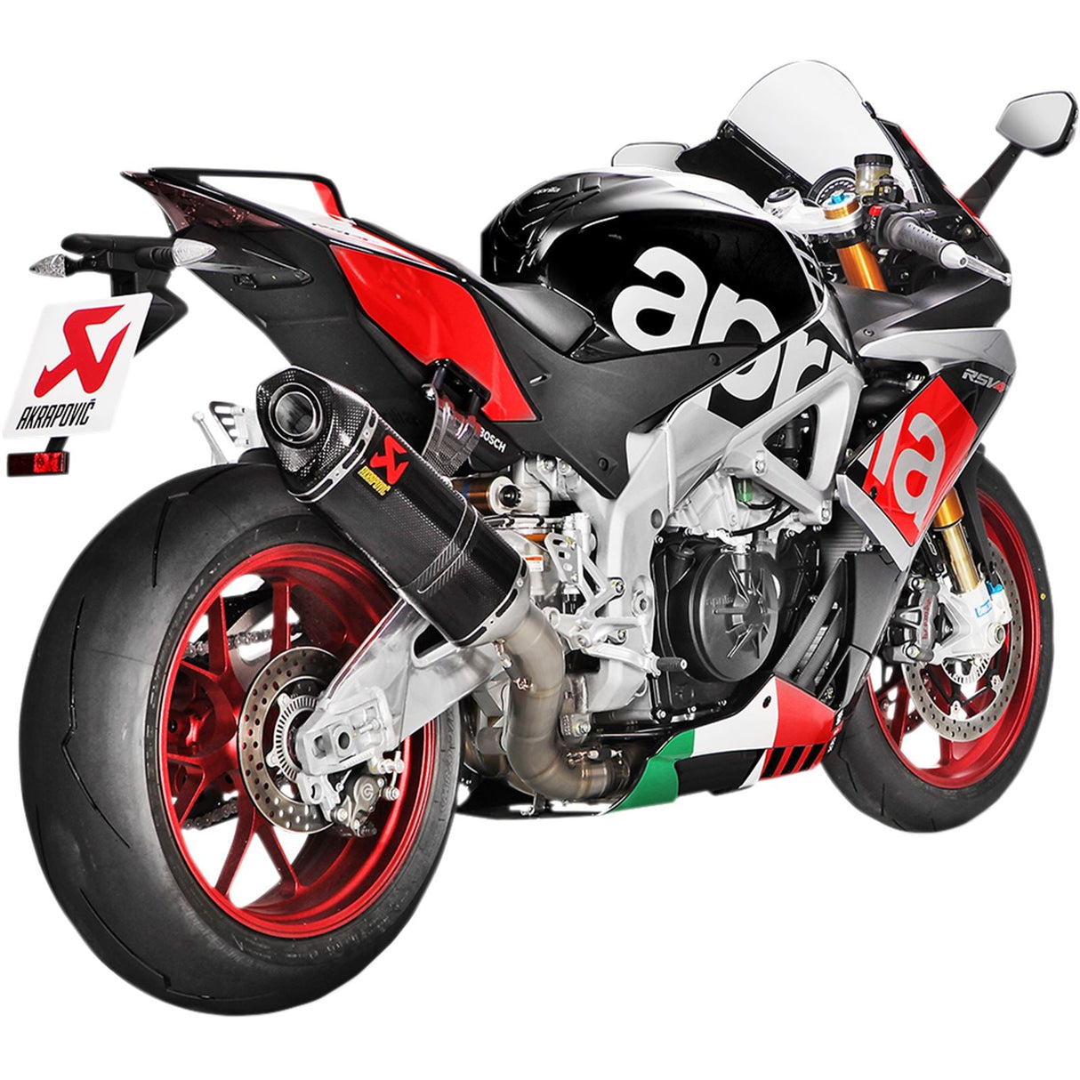 Akrapovic Evolution Exhaust fits Aprilia Tuono/RSV4 [MPN: S-A10E8-RC]