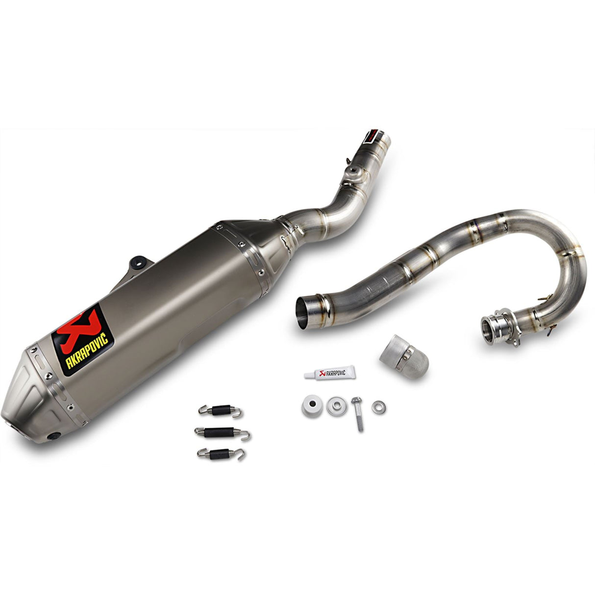Akrapovic Evolution Exhaust - Titanium fits Suzuki RM-Z 250 [MPN: S-S2MET6-BNTA]