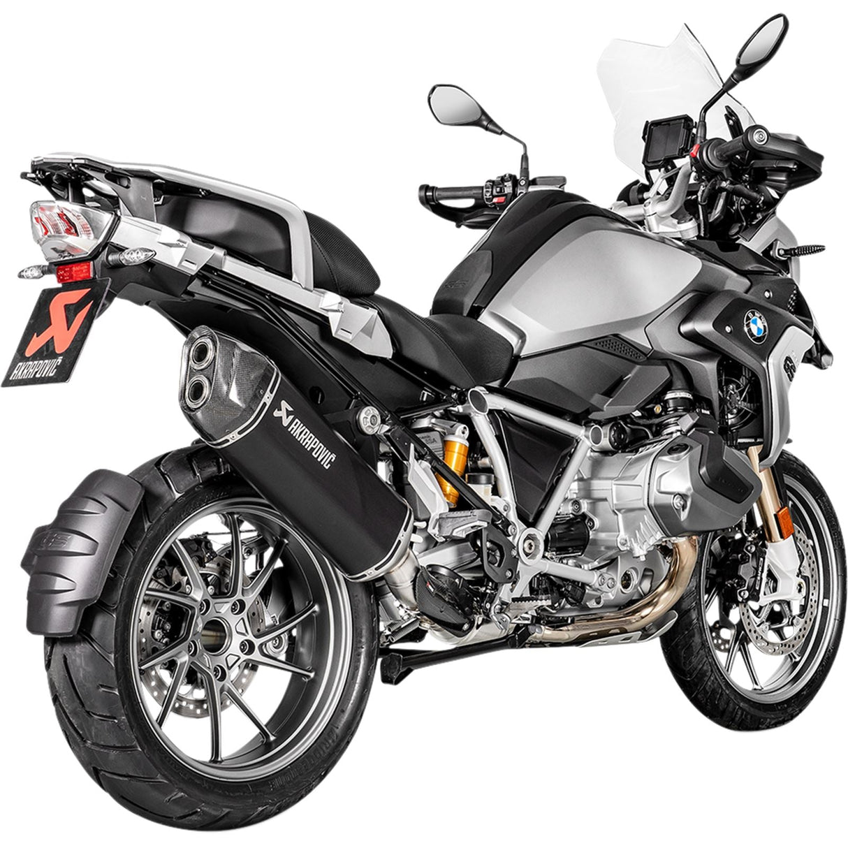 Akrapovic Muffler - Black - '19-'20 R1250GS/Adventure [MPN: S-B12SO23HAATBL]