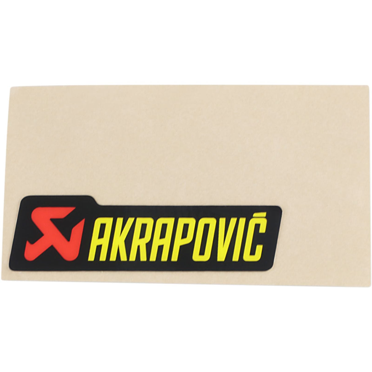 Akrapovic Replacement Sticker [MPN: P-HST4PO]