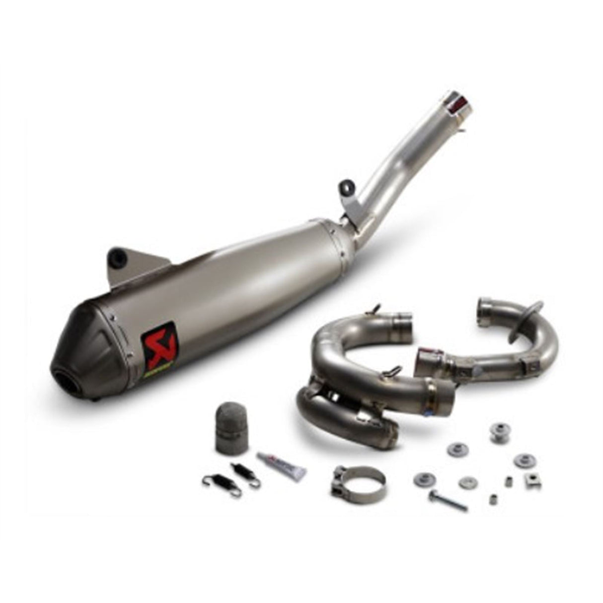 Akrapovic Evolution Exhaust - Titanium fits Yamaha WR450F/ YZ450F [MPN: S-Y4MET15CIBNTA]