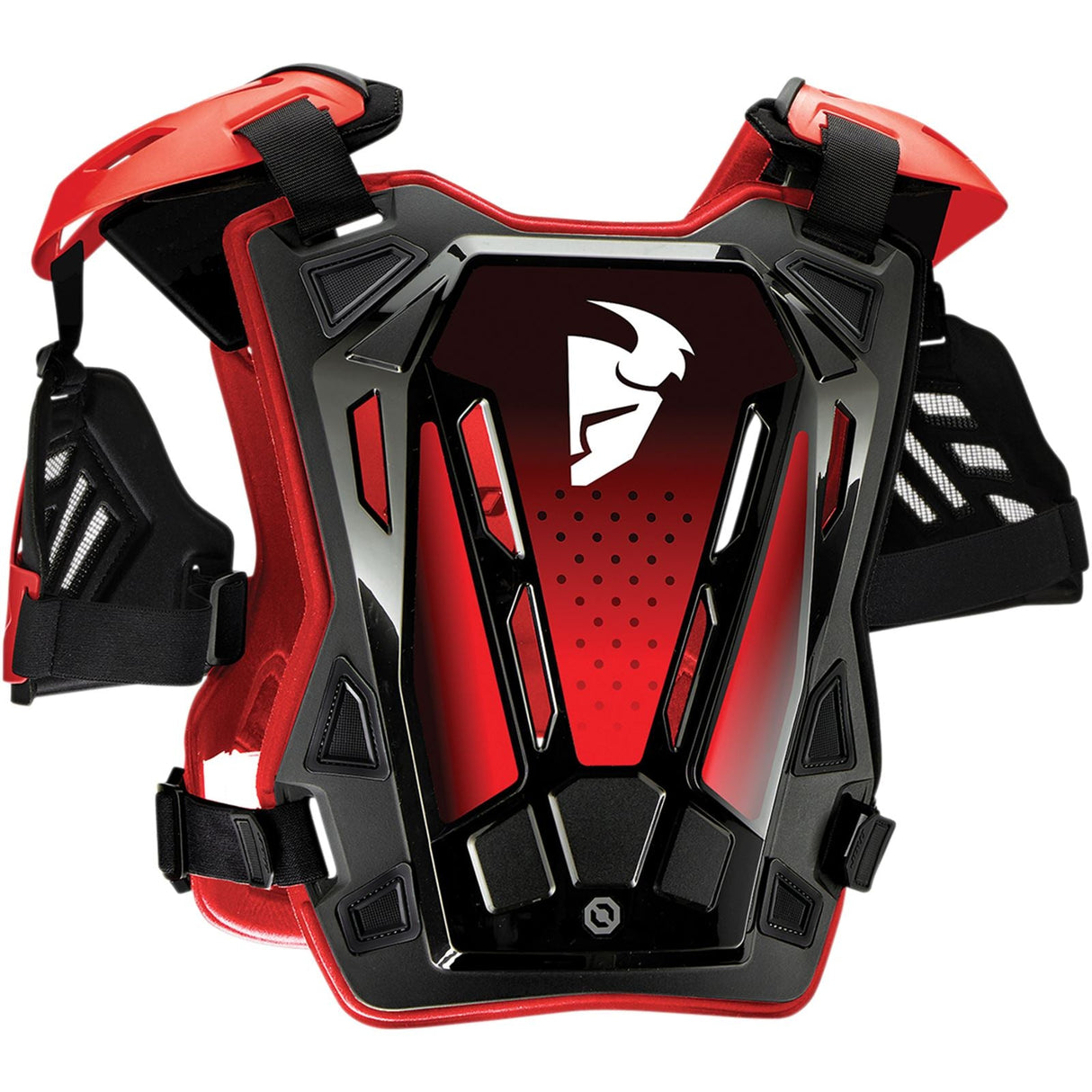 Thor Youth Guardian Roost Deflector - Red/Black