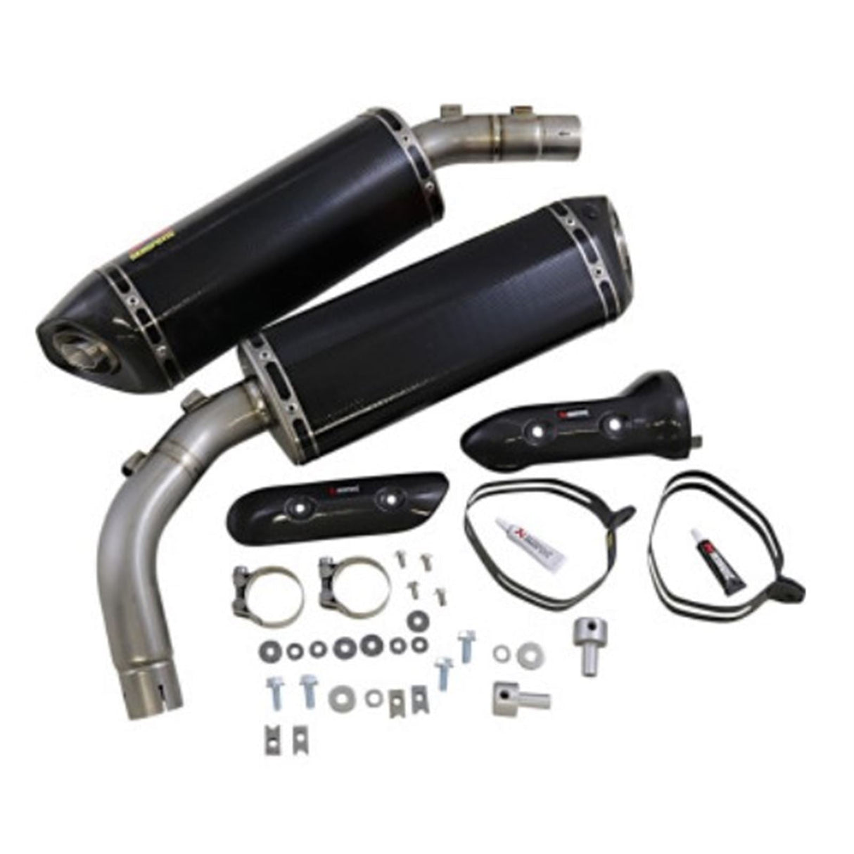 Akrapovic Mufflers - Carbon Fiber - '09-'14 YZF-R1 [MPN: S-Y10SO10-HZC]