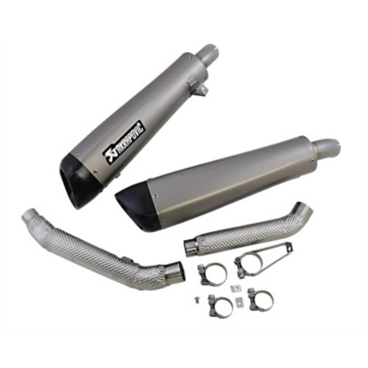 Akrapovic Mufflers - Titanium for Triumph Scrambler [MPN: S-T12SO3-HCQT]