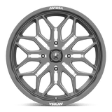 MSA Sniper M47 Gunmetal Milled UTV Rims