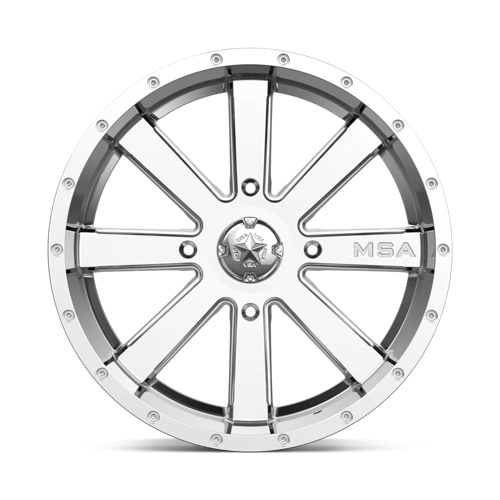 MSA Flash M34 Chrome UTV Rims